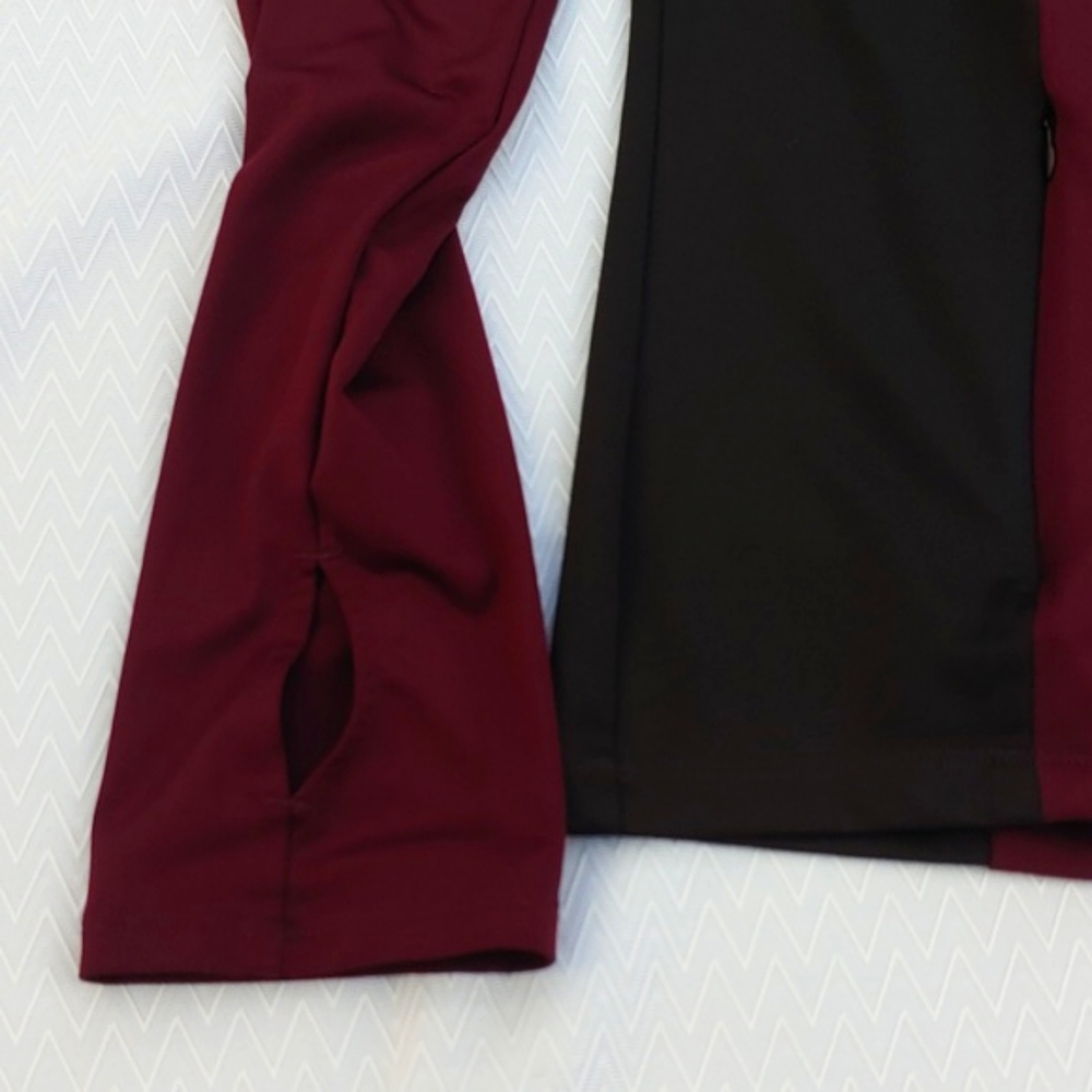 Victoria's Secret PINK Zip Track Jacket in Red, Black, Gray, Size Large - Picture 12 of 12